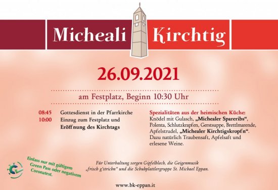 Micheali Kirchtig 2021