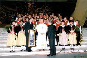 Vatikanbesuch 1991